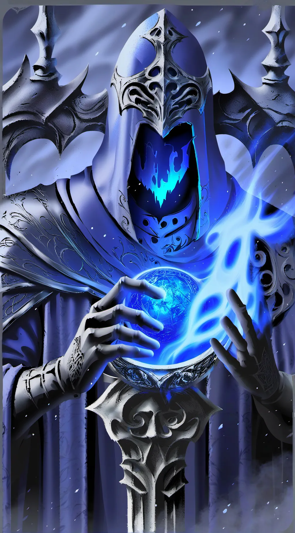 ai character: death background