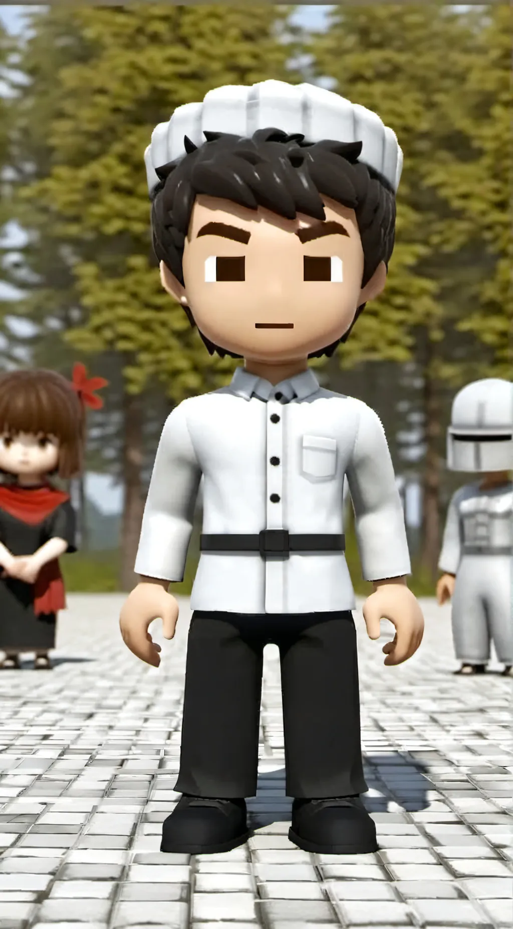 ai character: Roblox truth dare background