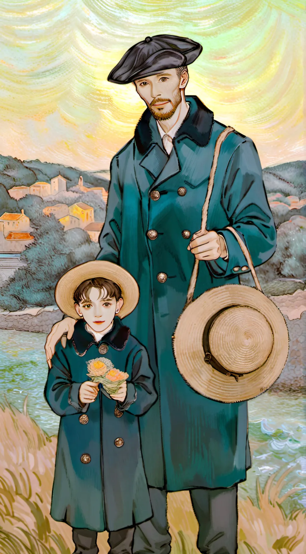 ai character: Orphelin(e) background