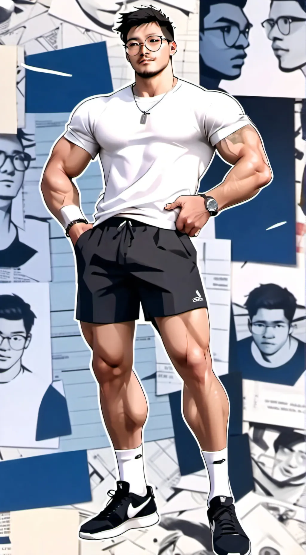 ai character: Ur bf background