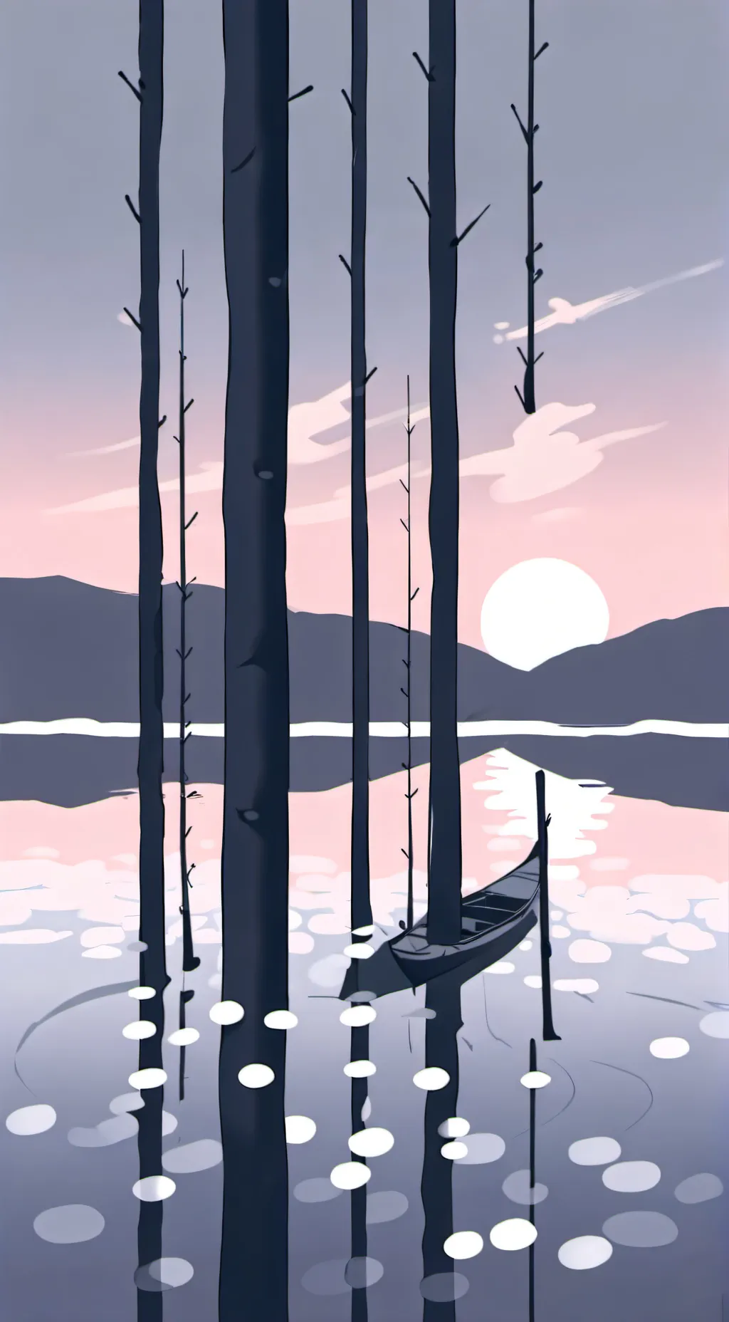 ai character: calm background