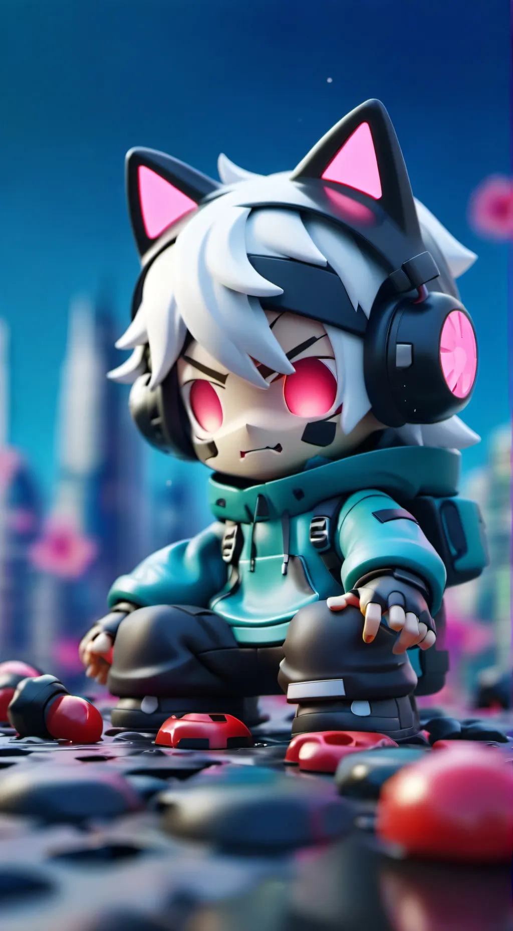 ai character: zip  background