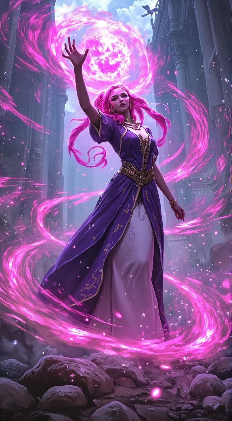 ai character: Valerie  background