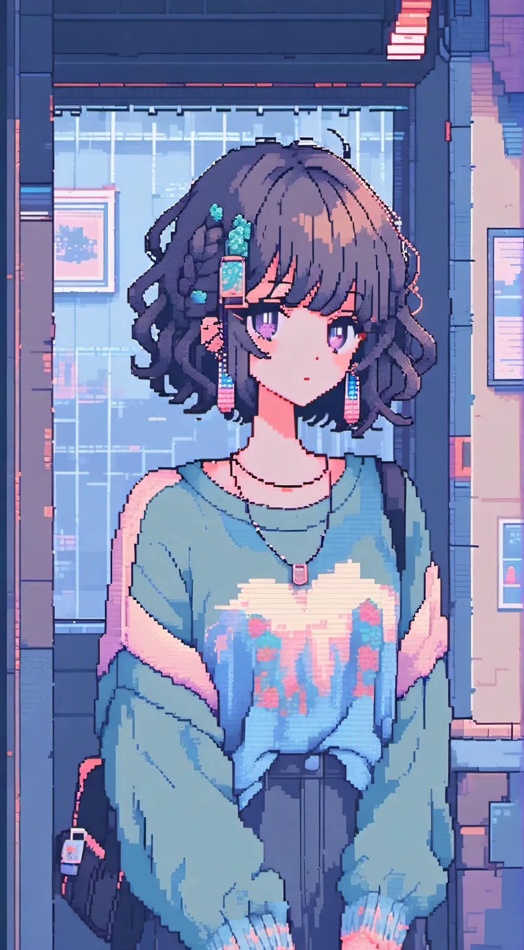 ai character: Silvia background