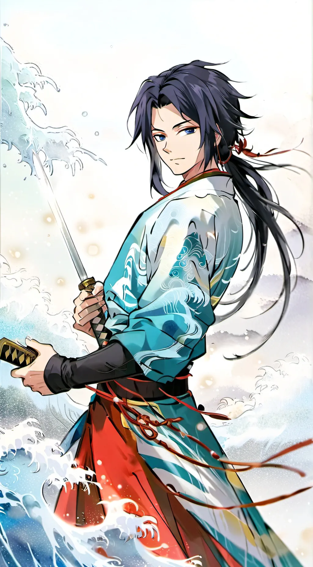 ai character: giyuu background