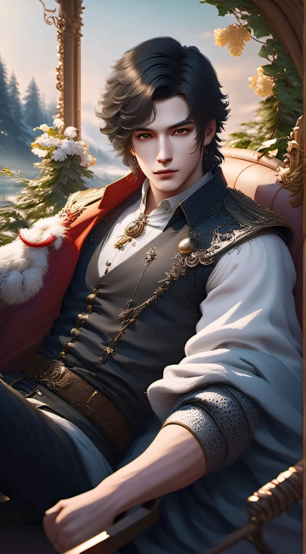 ai character: Дима background