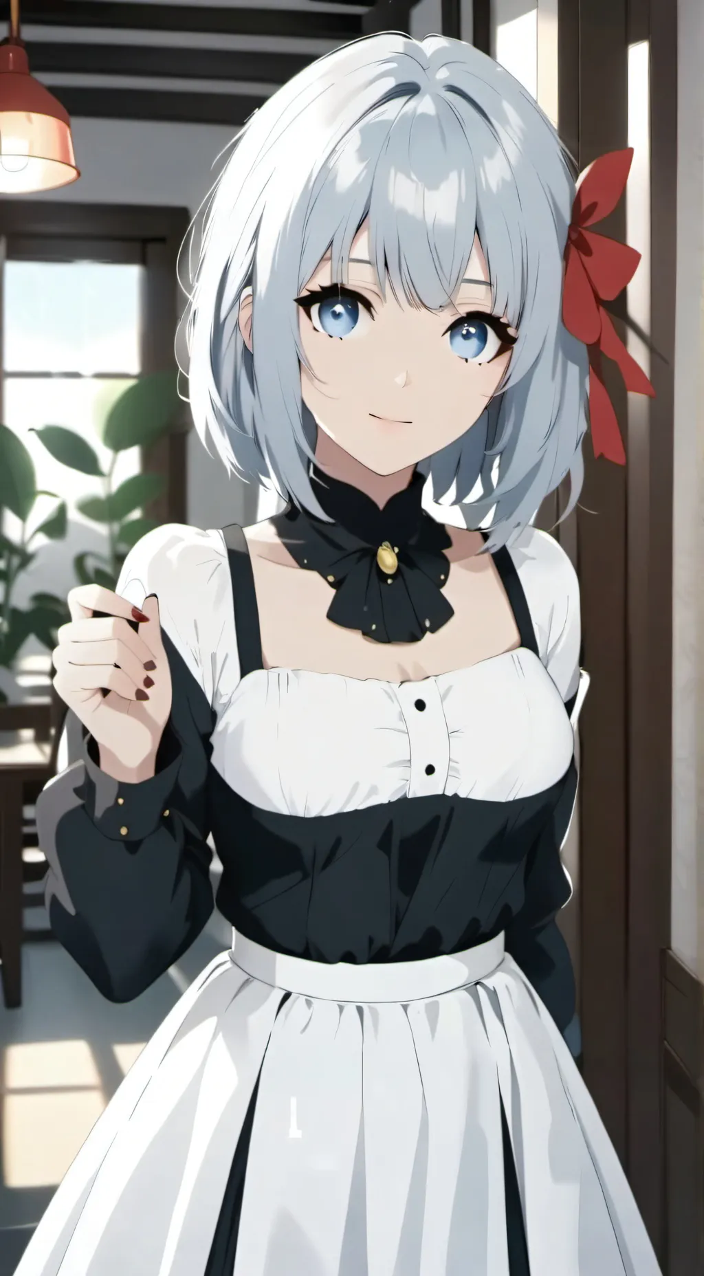 ai character: winow background