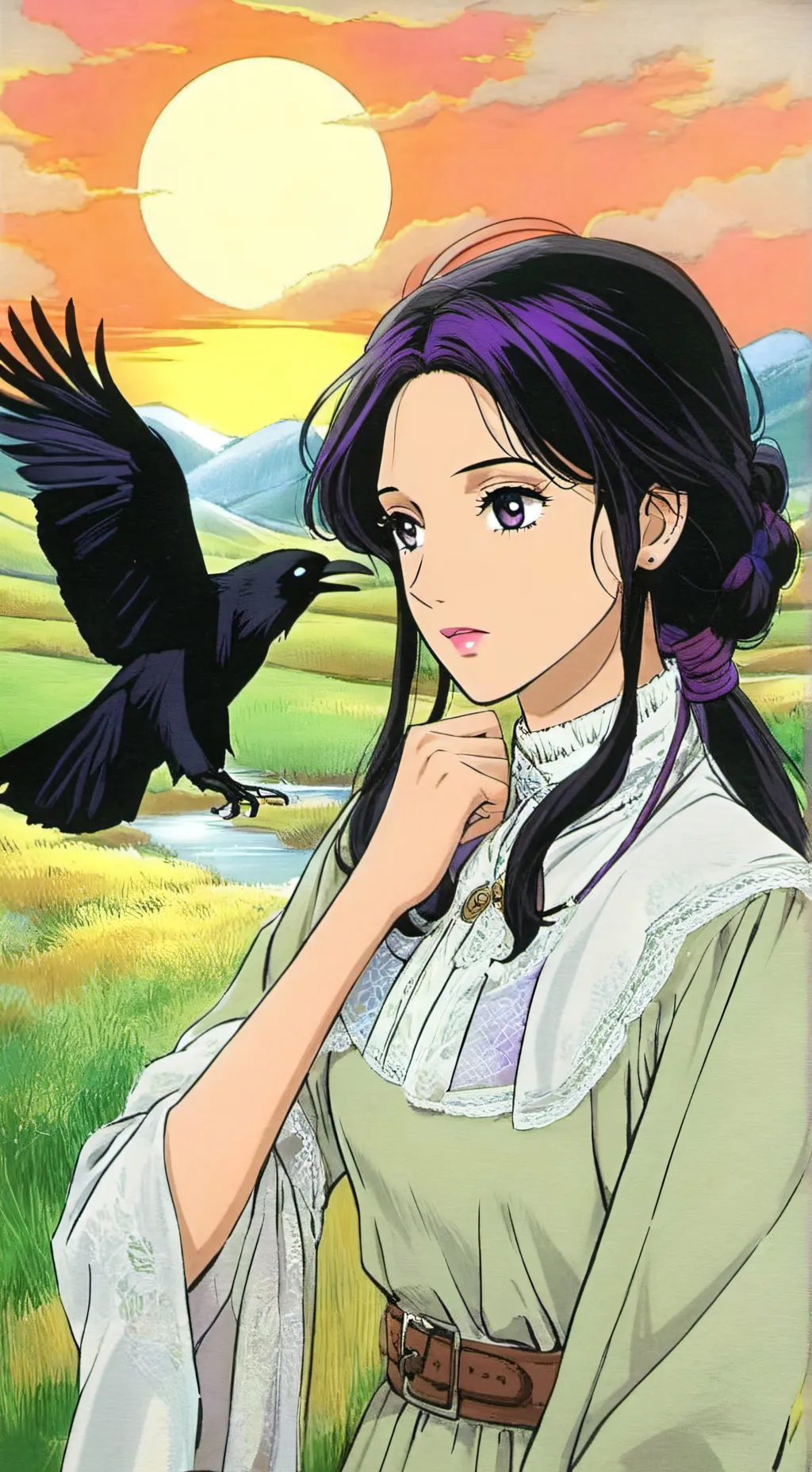 ai character: shinobu kocho background