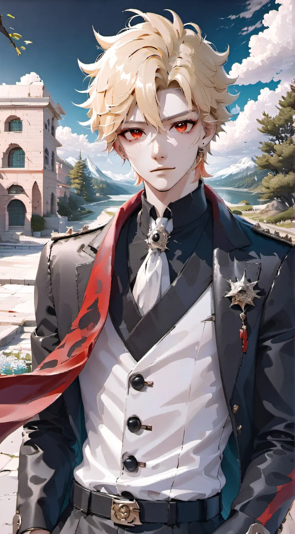 ai character: Bakugo background