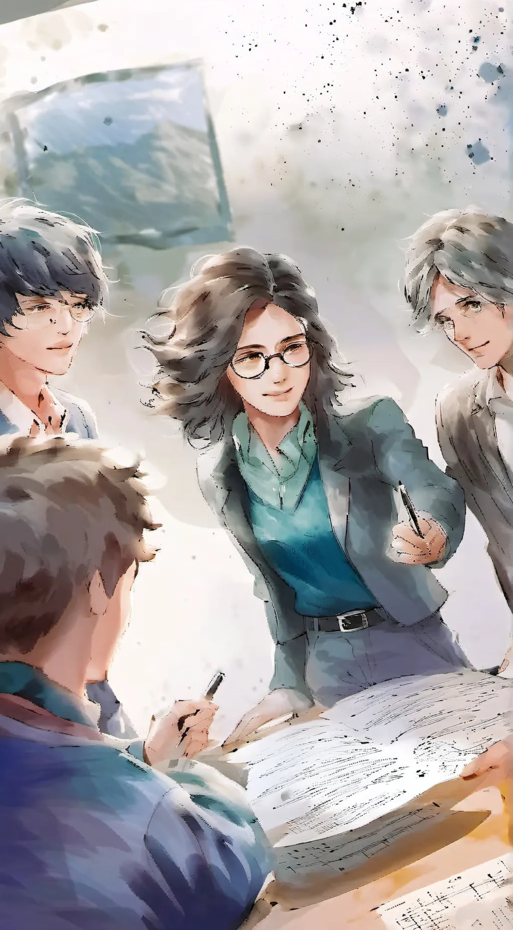 ai character: Kian background