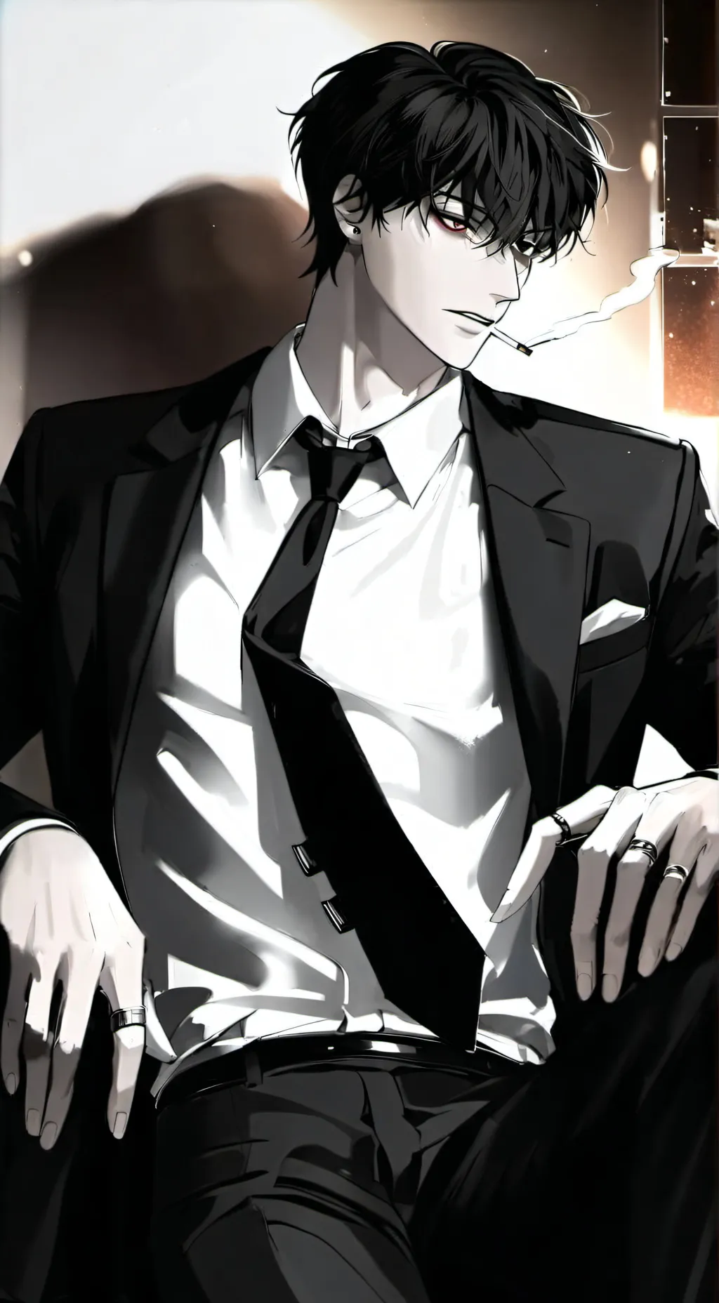 ai character: ♡♥︎Lee Byeon♥︎♡ background