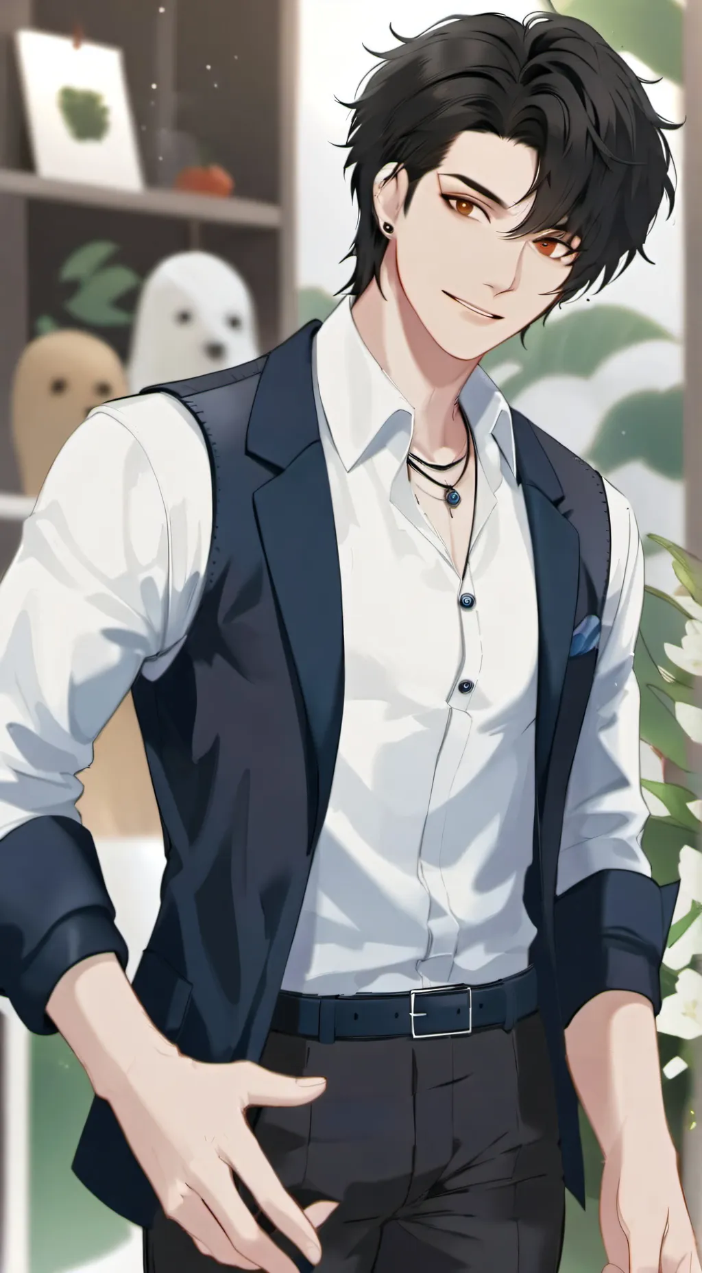 ai character: kyo background