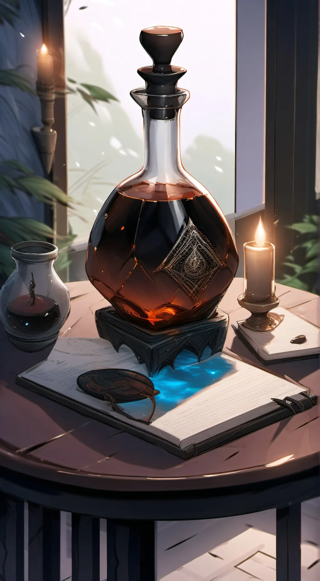 ai character: mommy potion background