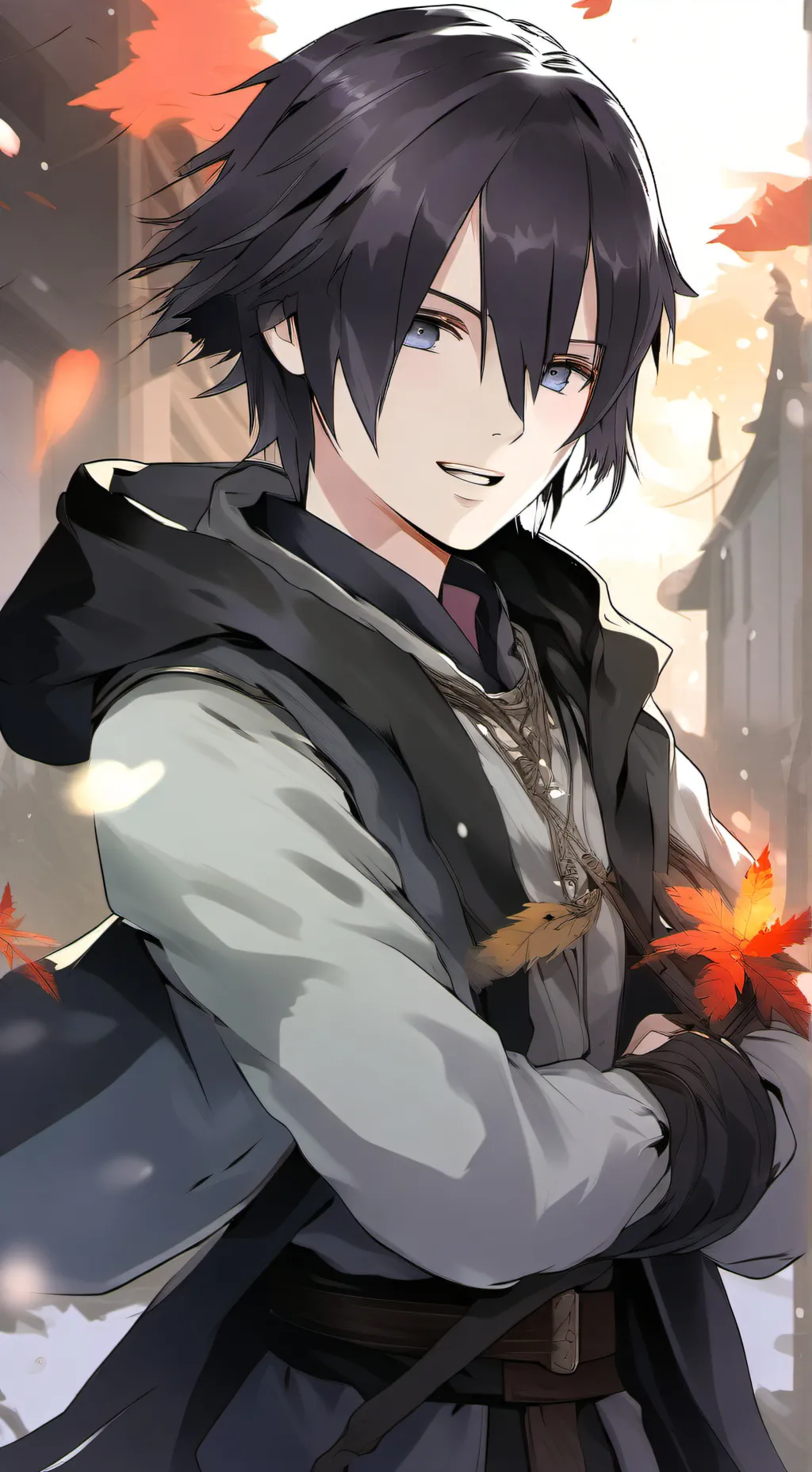 ai character: харуки background