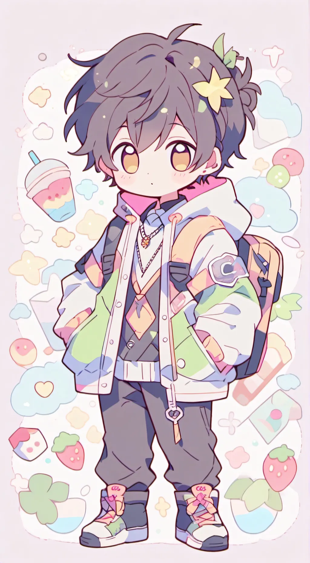 ai character: MHA pick me 2(boy) background