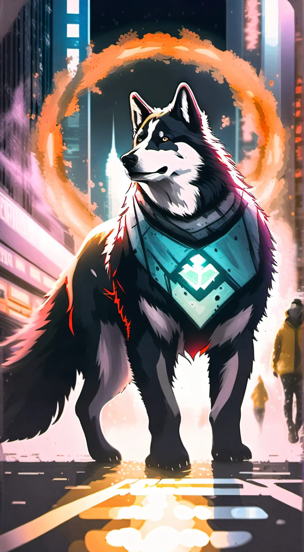 ai character: Brawls...? ❤️ background