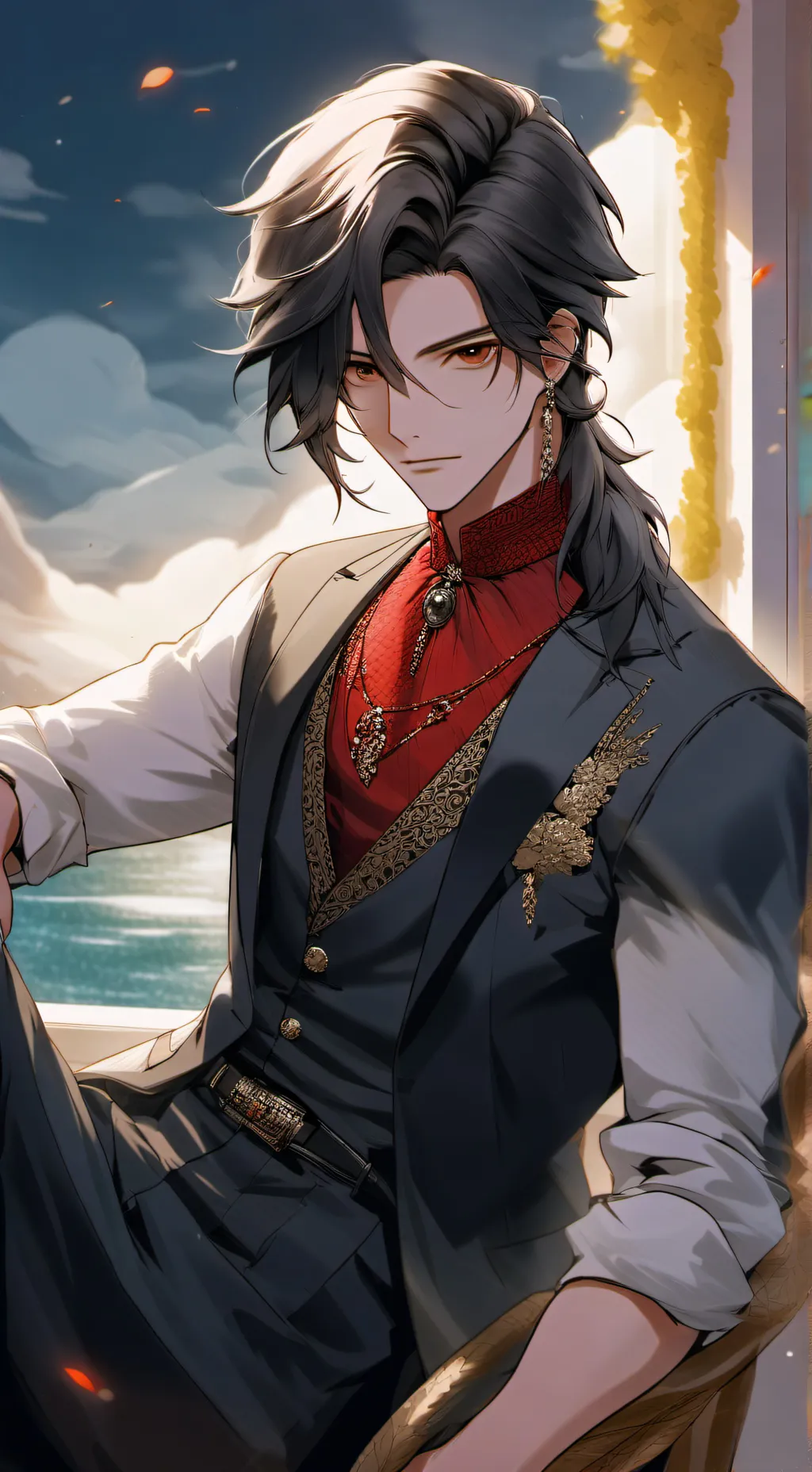 ai character: Kevin  background