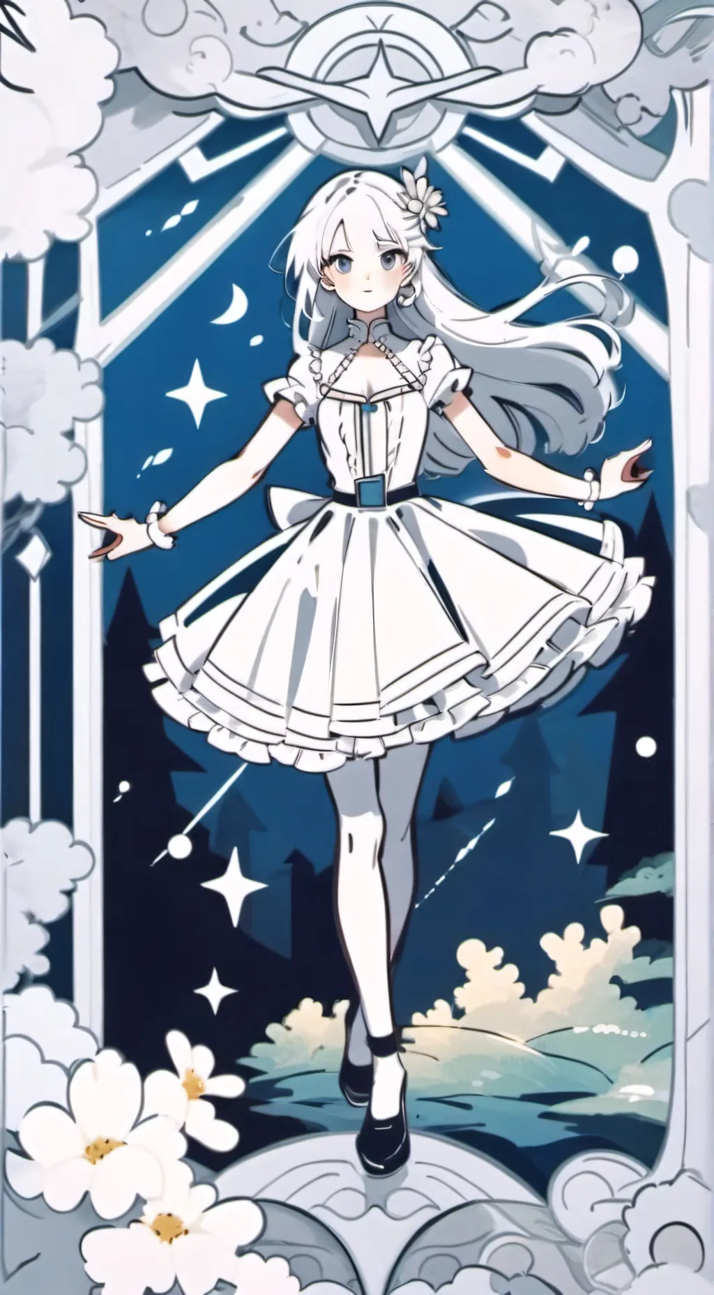 ai character: Fruitcake ❤️❤️ background