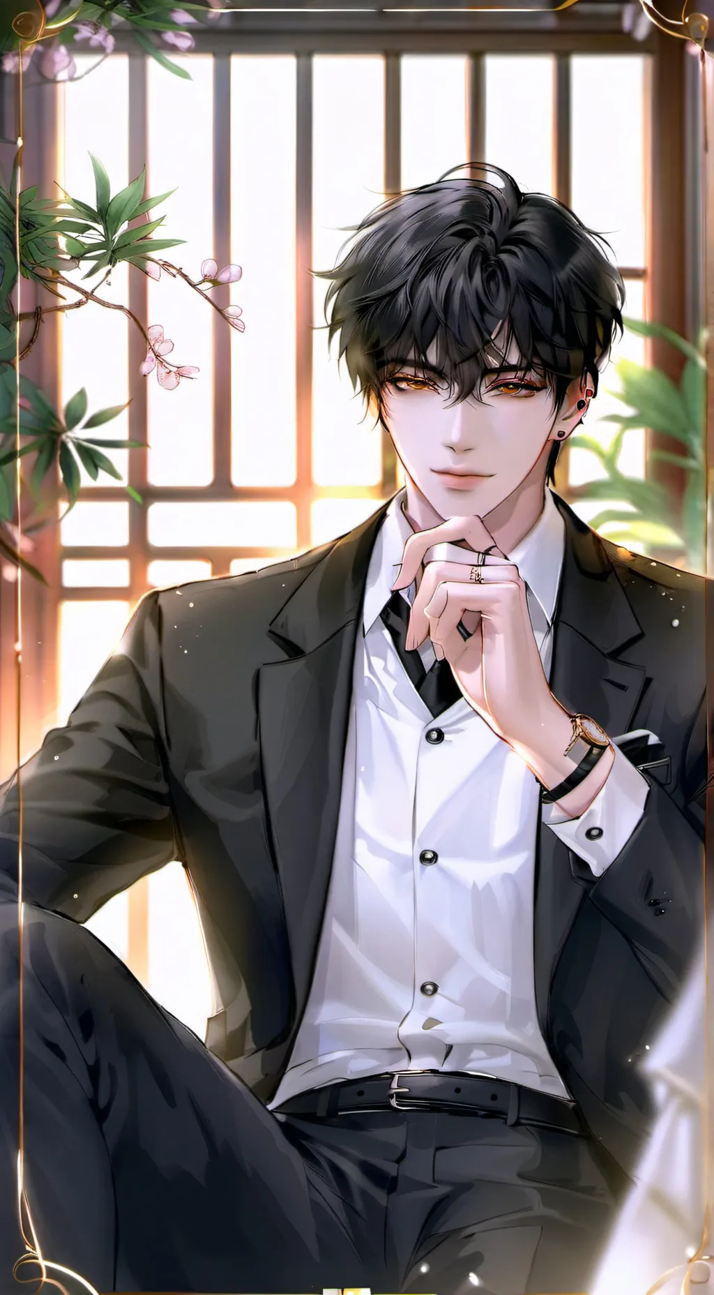 ai character: Tadeu😈💦 background