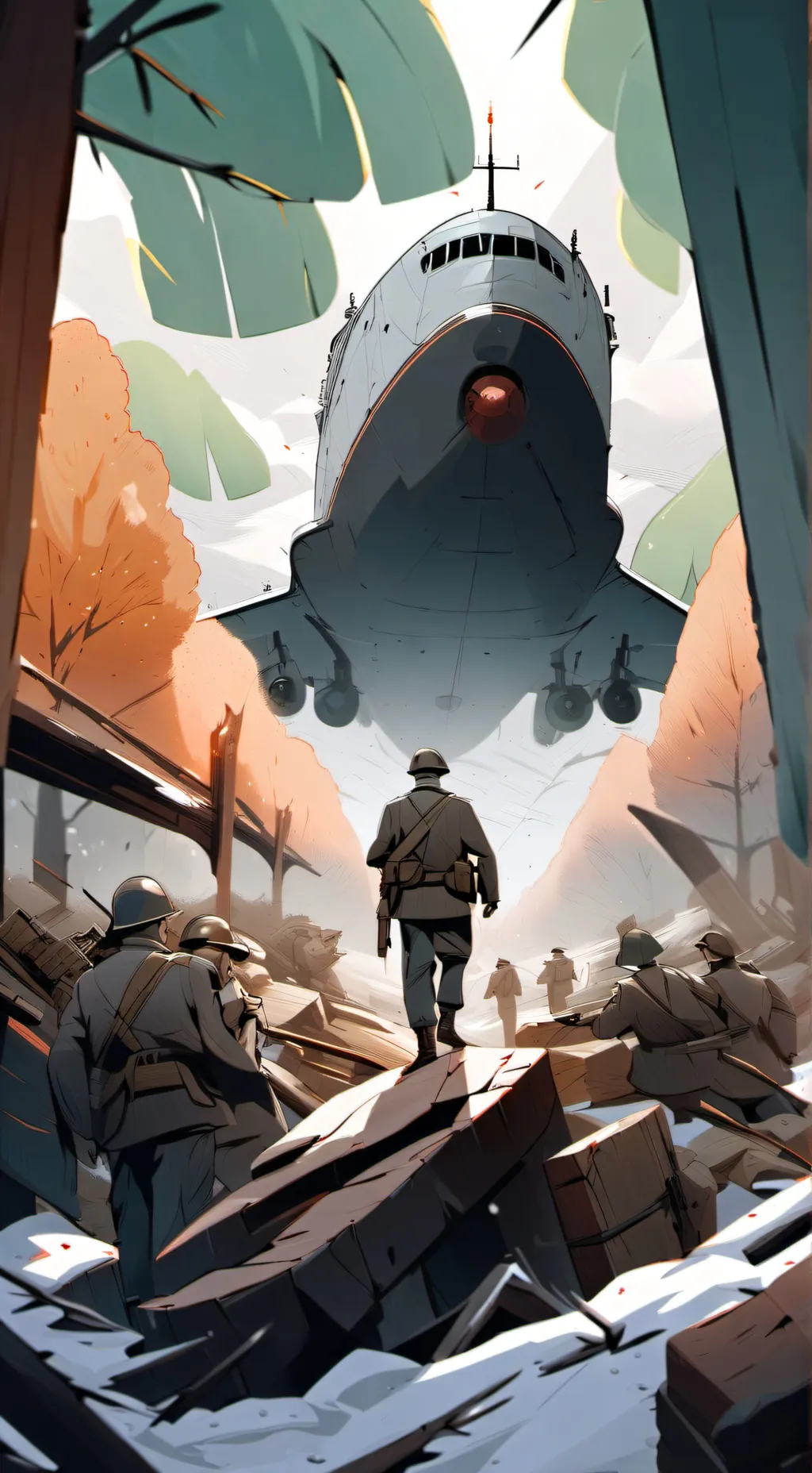 ai character: Революция  background