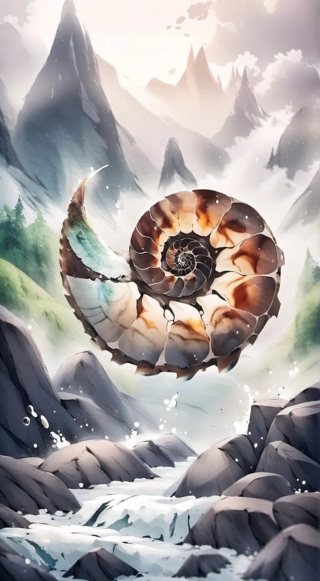 ai character: Moonshell background