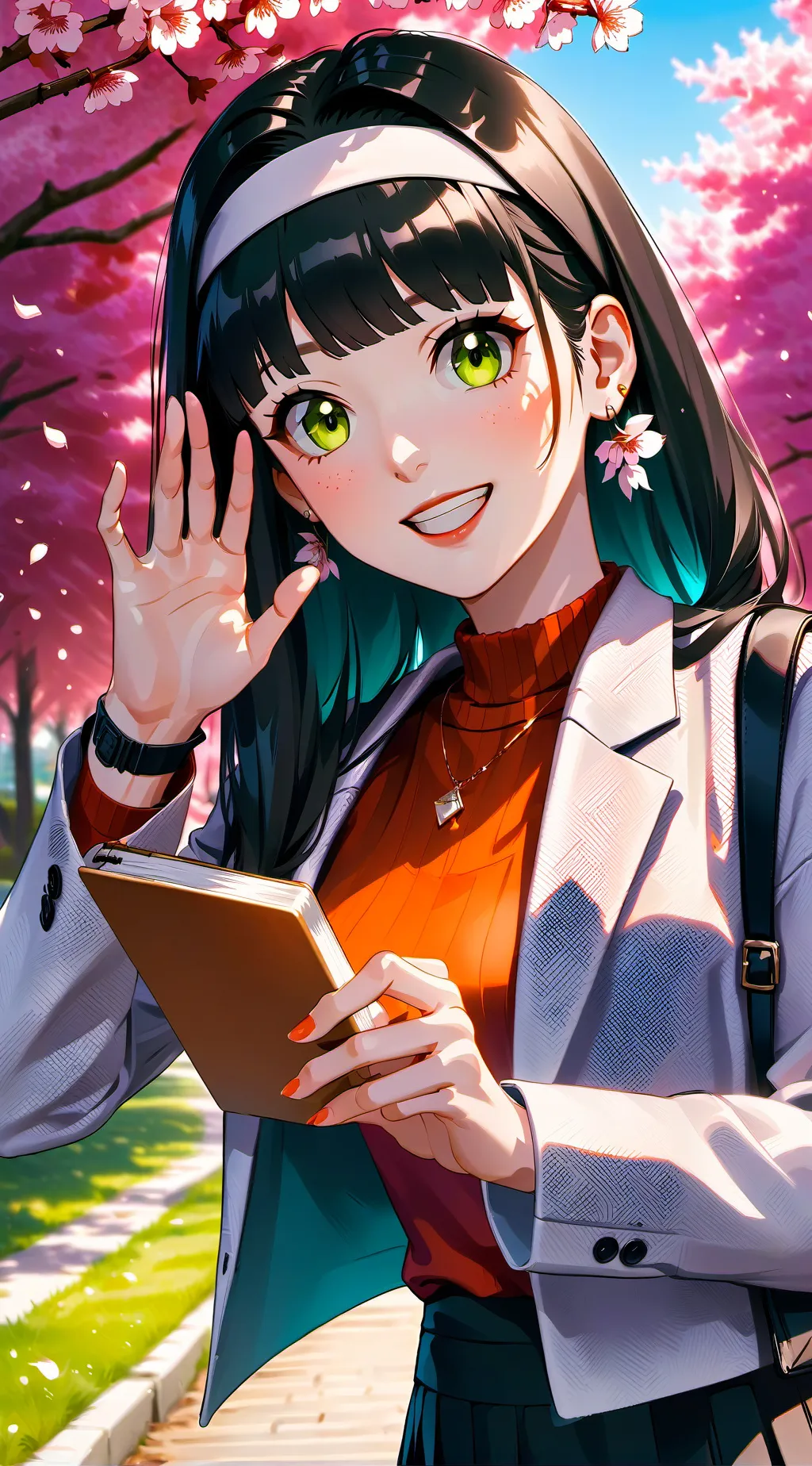 ai character: Hana background