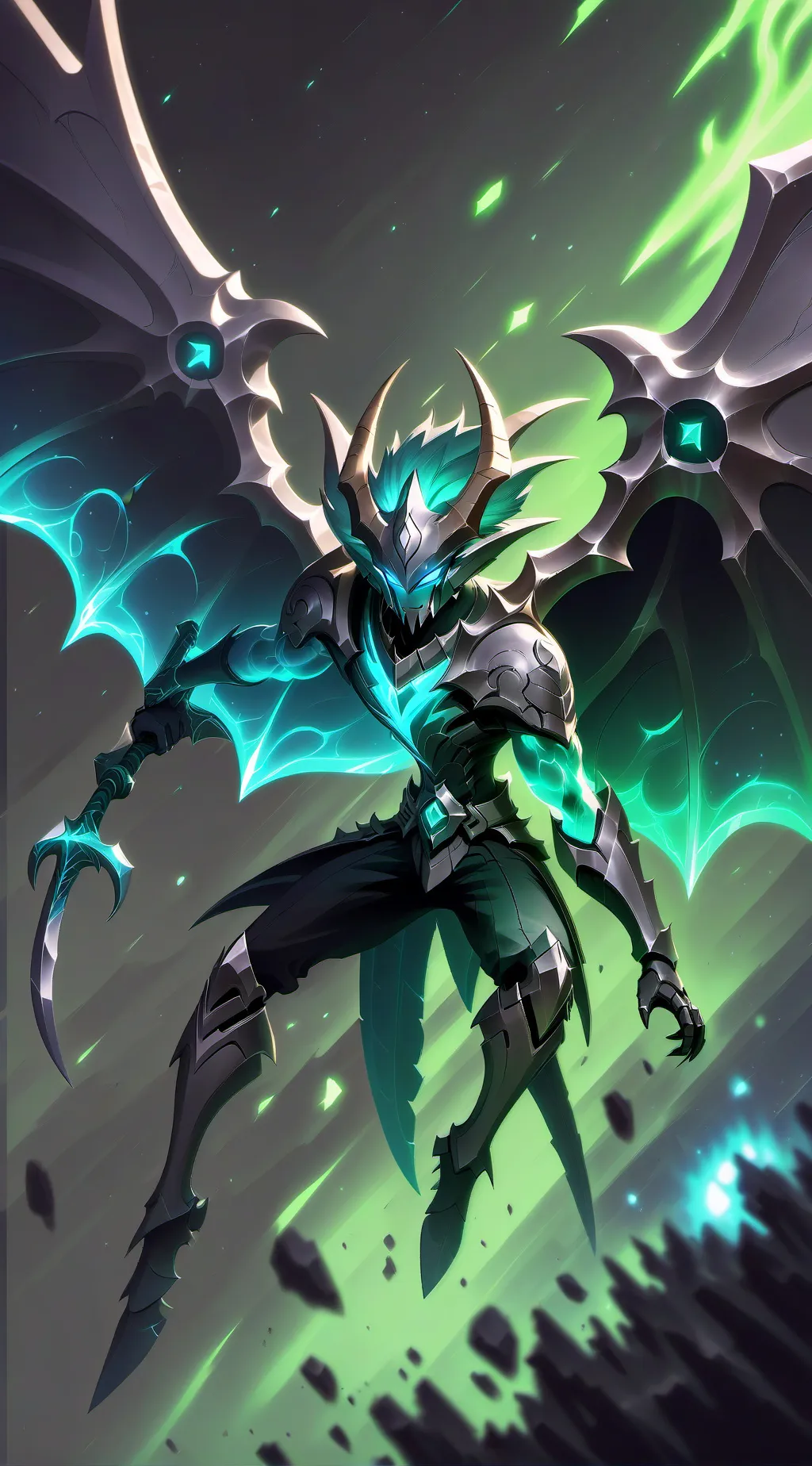 ai character: Godpastesed background