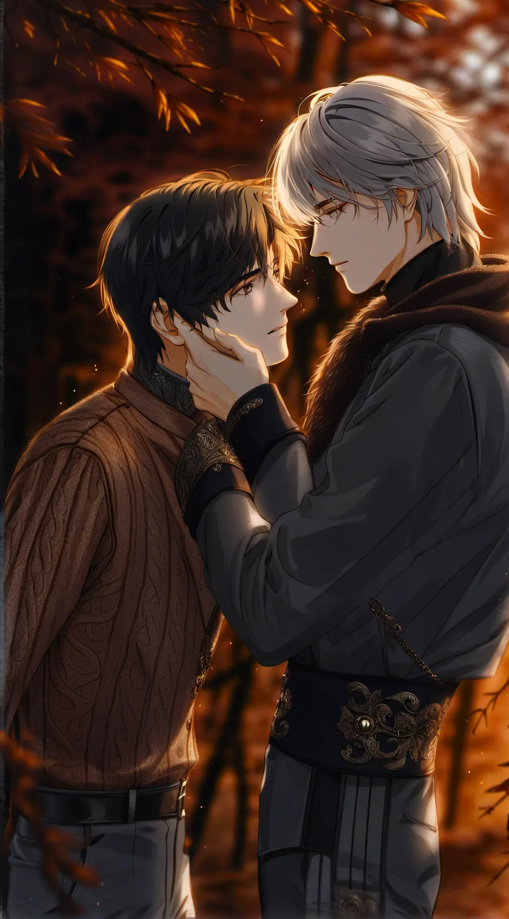 ai character: kny background