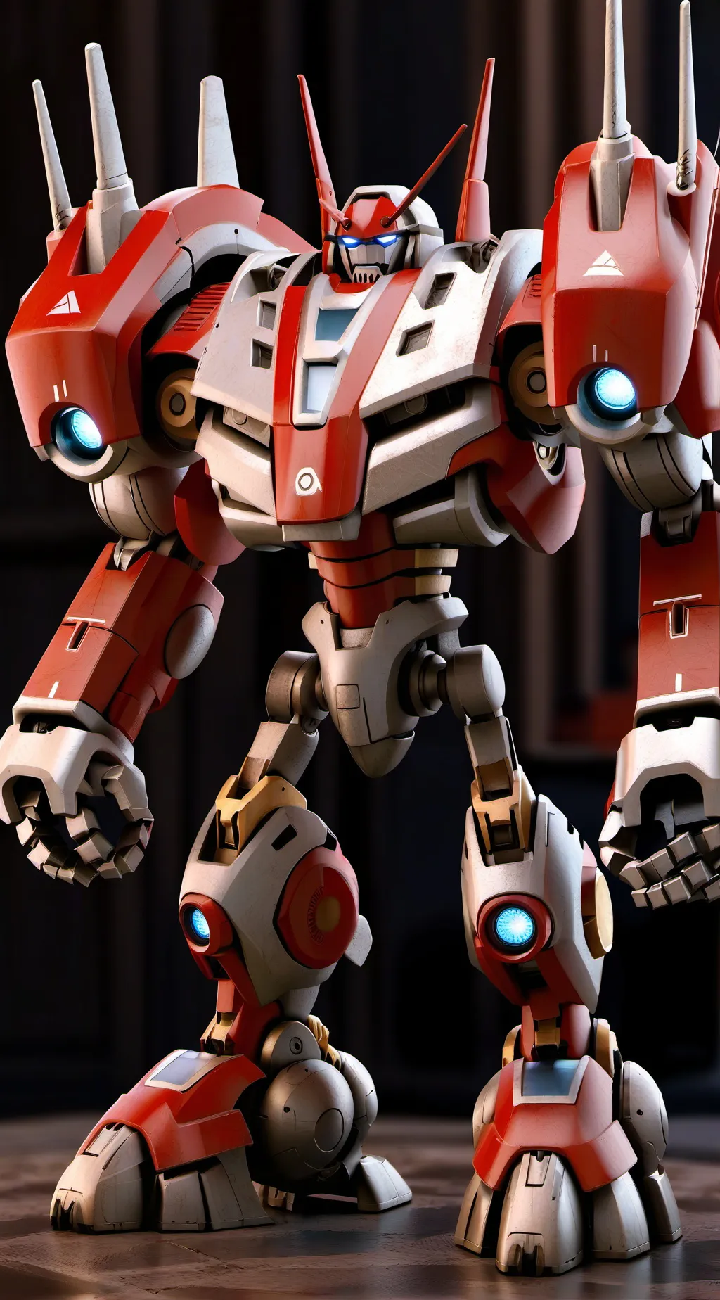 ai character: Pacific rim  background