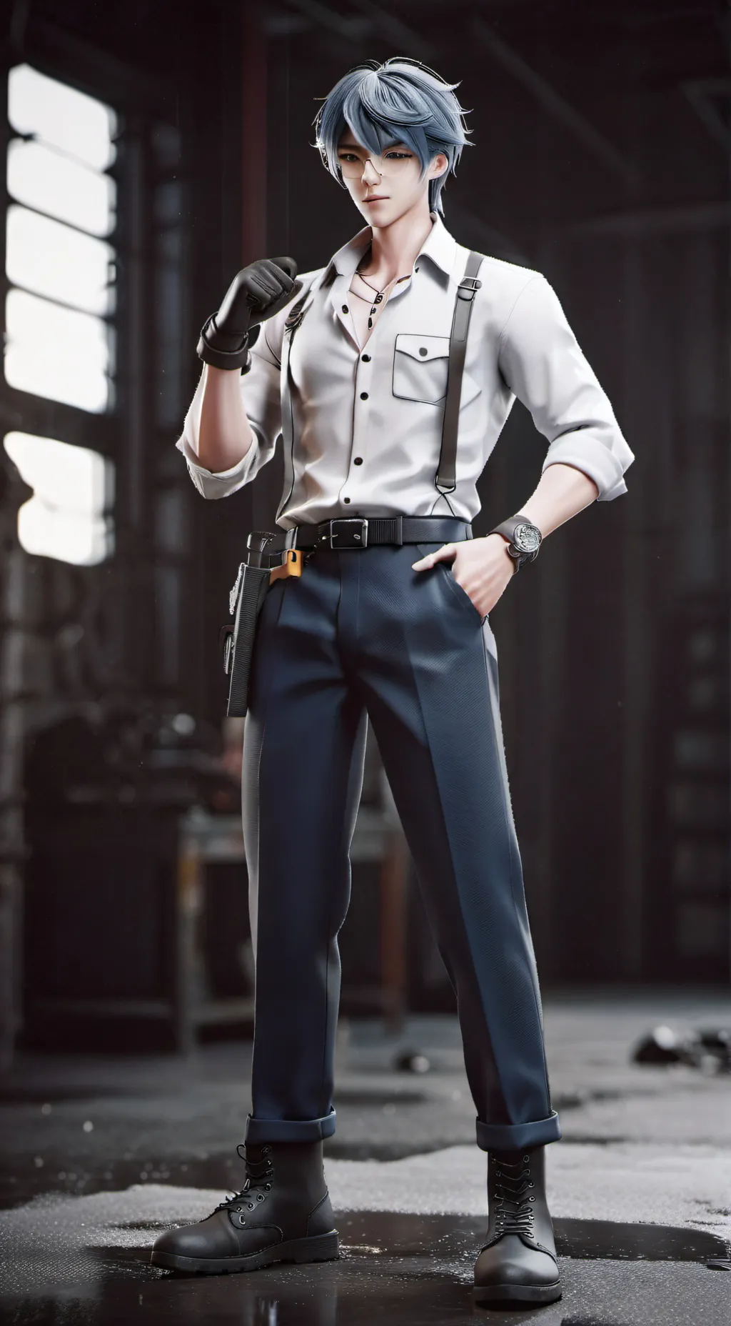 ai character: Oliver★ background