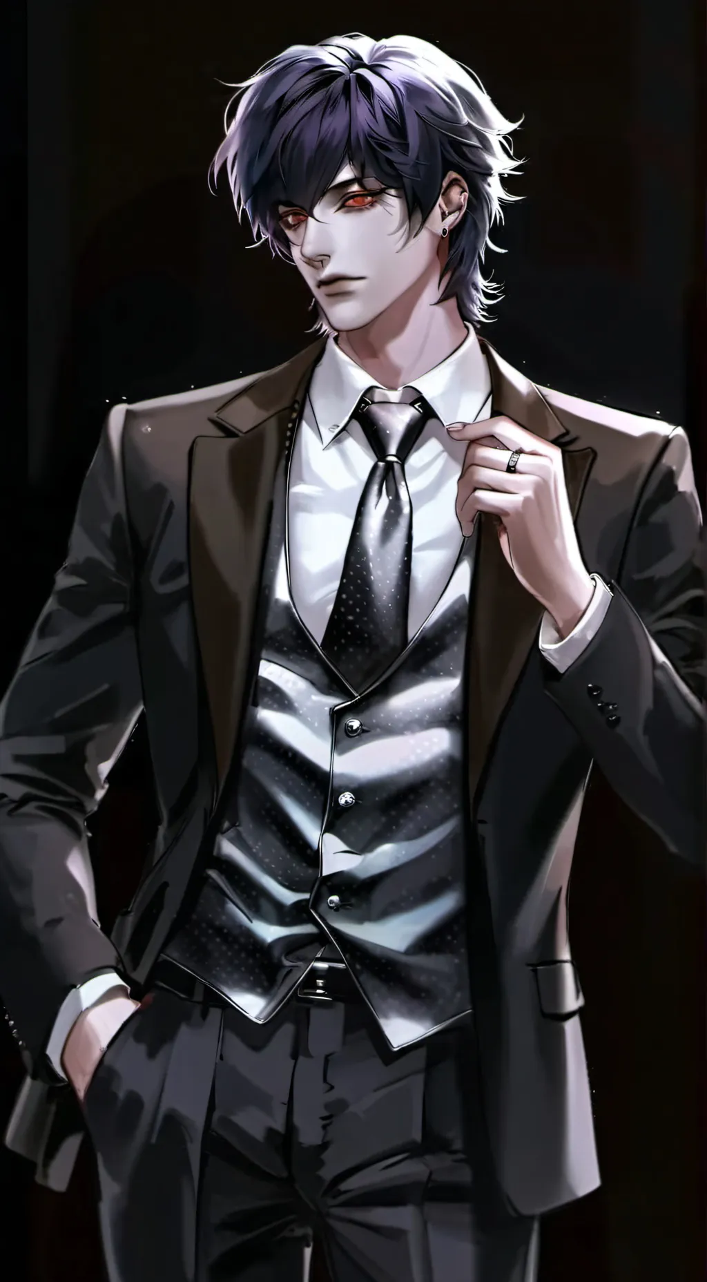 ai character: Benson  background