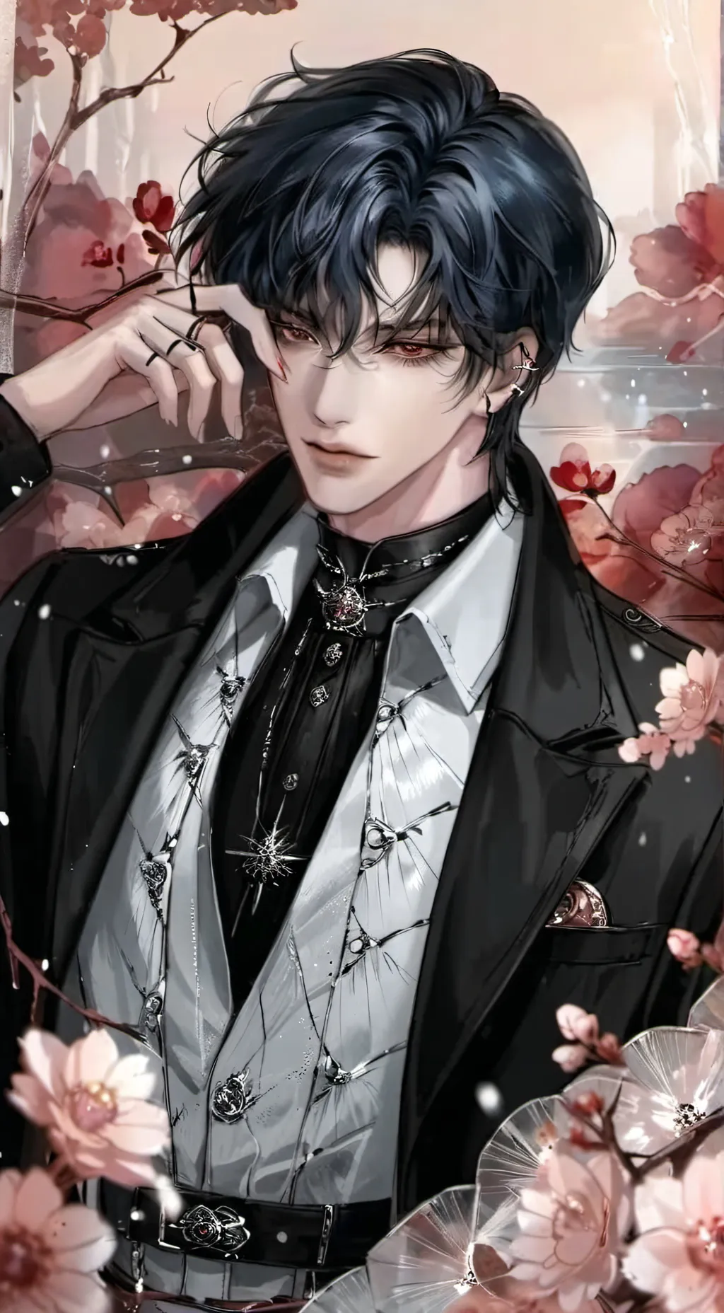 ai character: 💋 Isaac💋 background