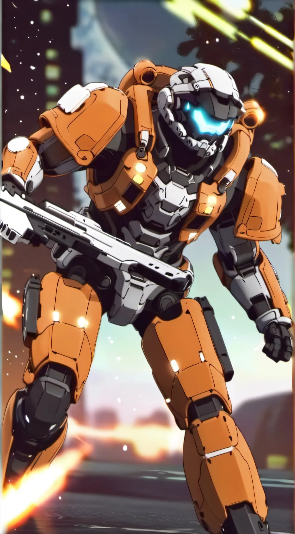 ai character: Ttanfall 2 rpg background