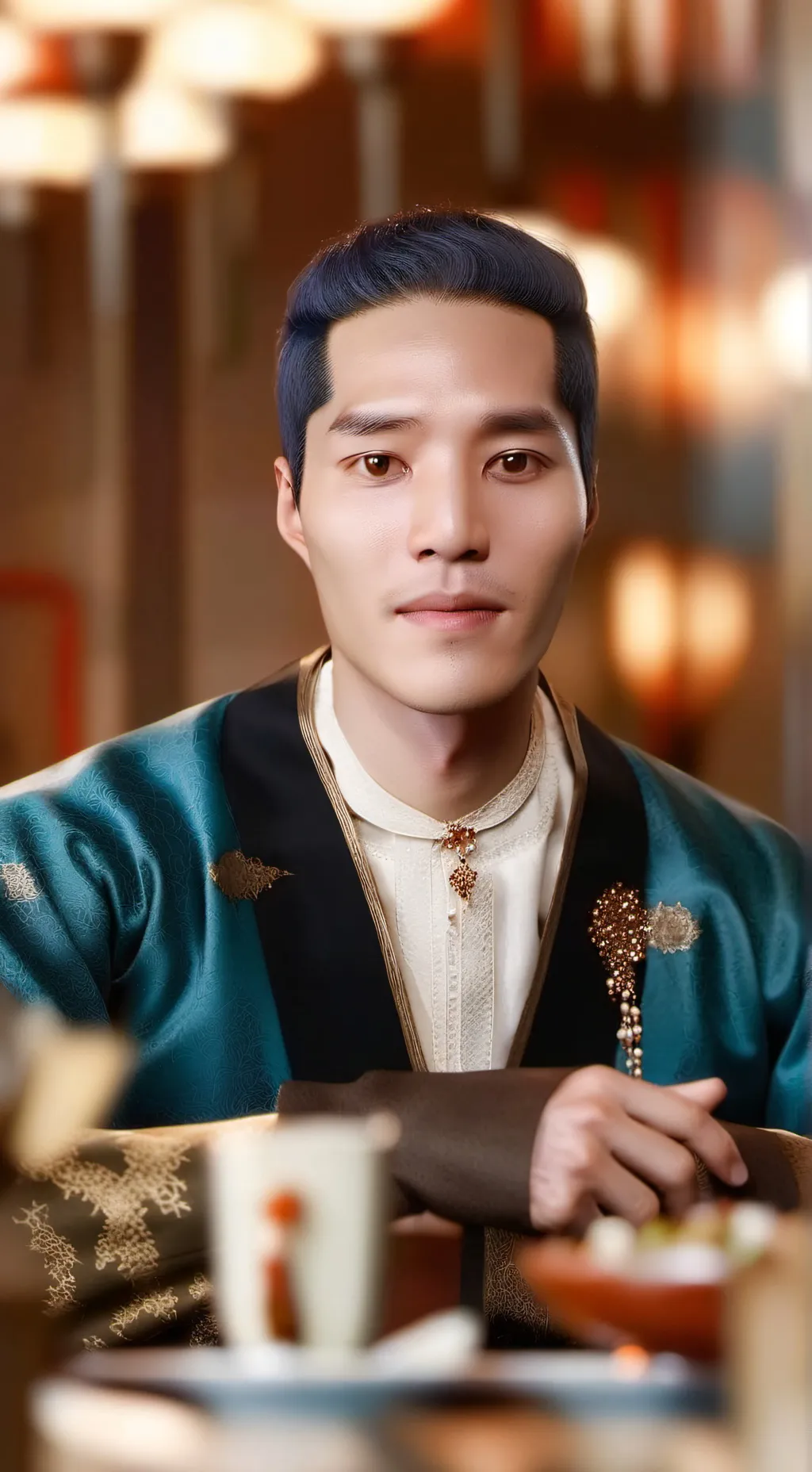 ai character: Sun ge wu background