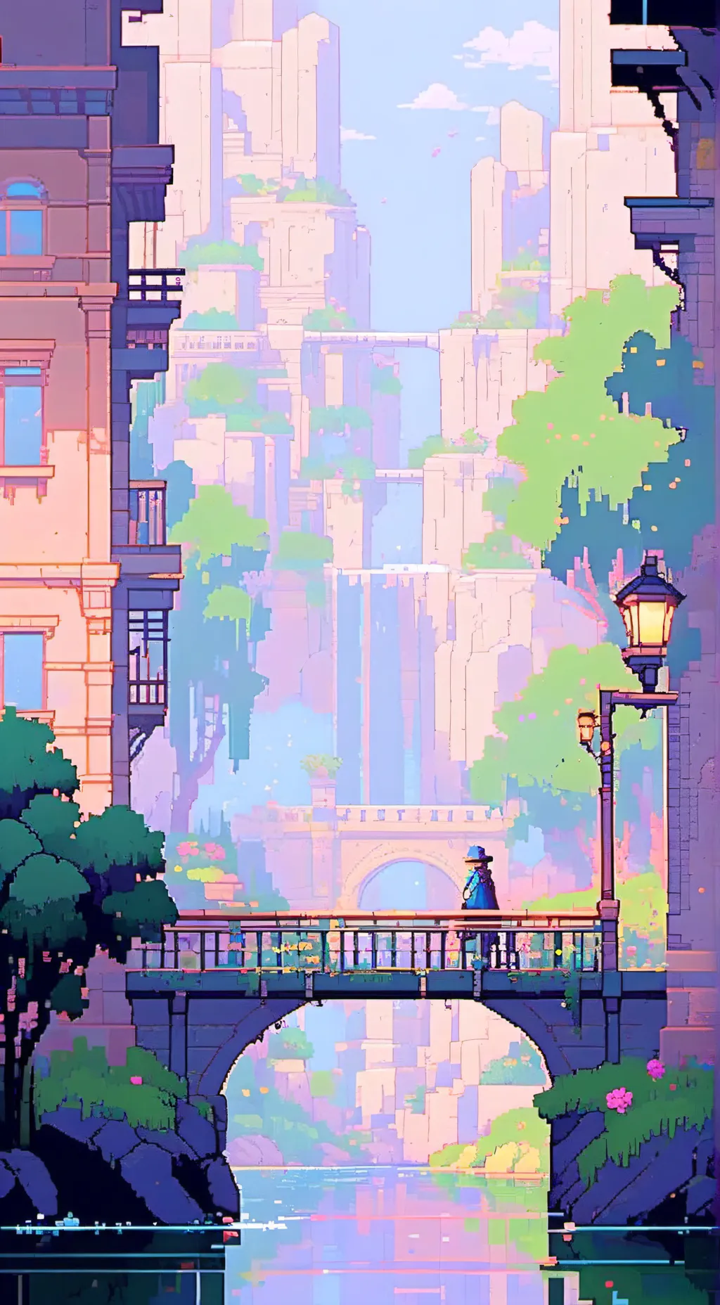 ai character: KNY×JJK background