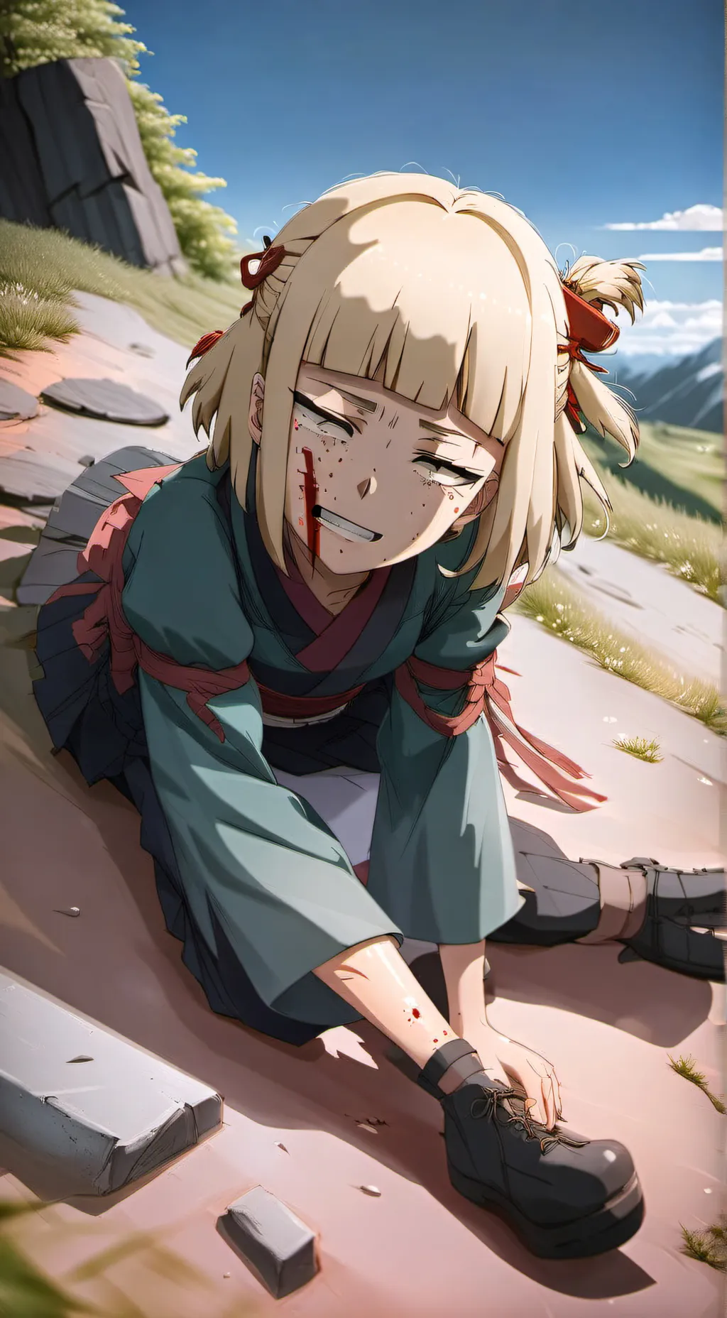 ai character: Himiko Toga background