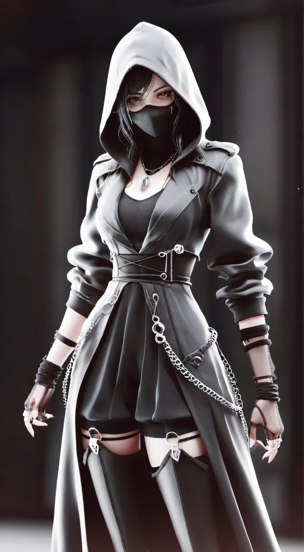 ai character: Alexandra  background