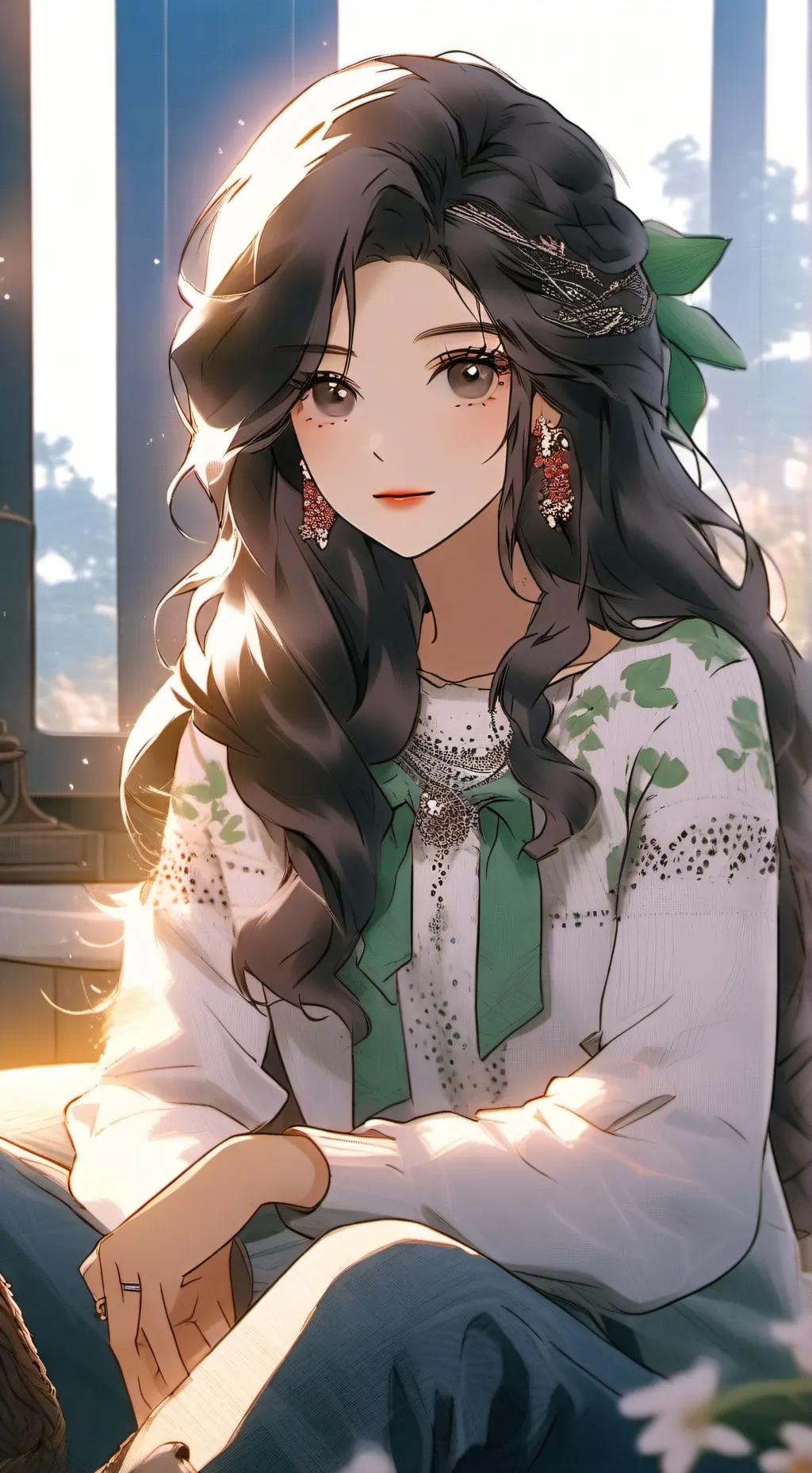 ai character: Sarah  background