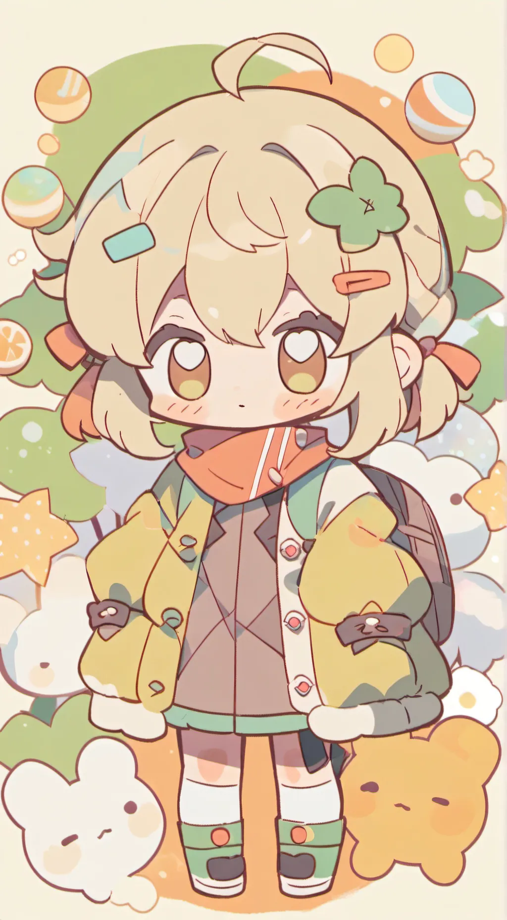 ai character: bye background