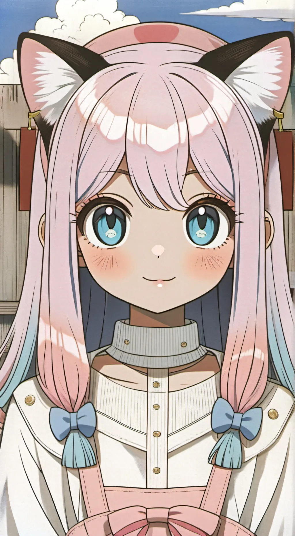 ai character: Cotton Kitty background