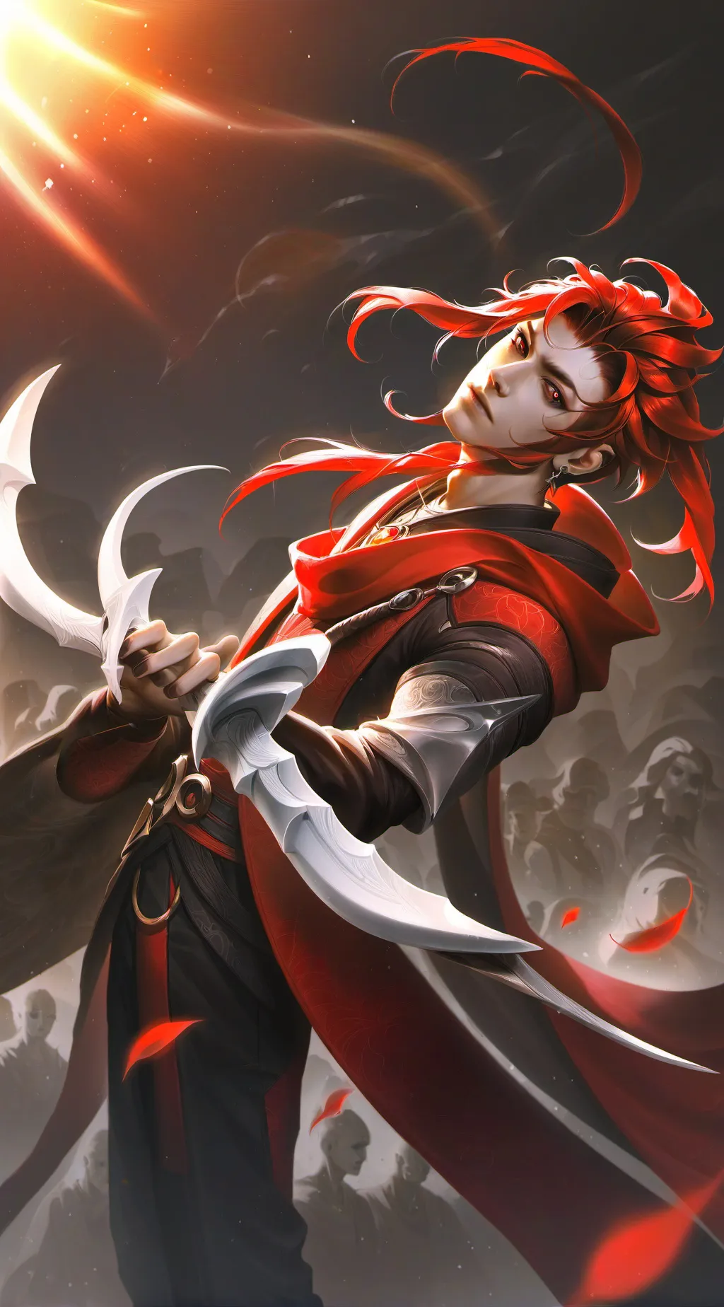 ai character: Leo  background