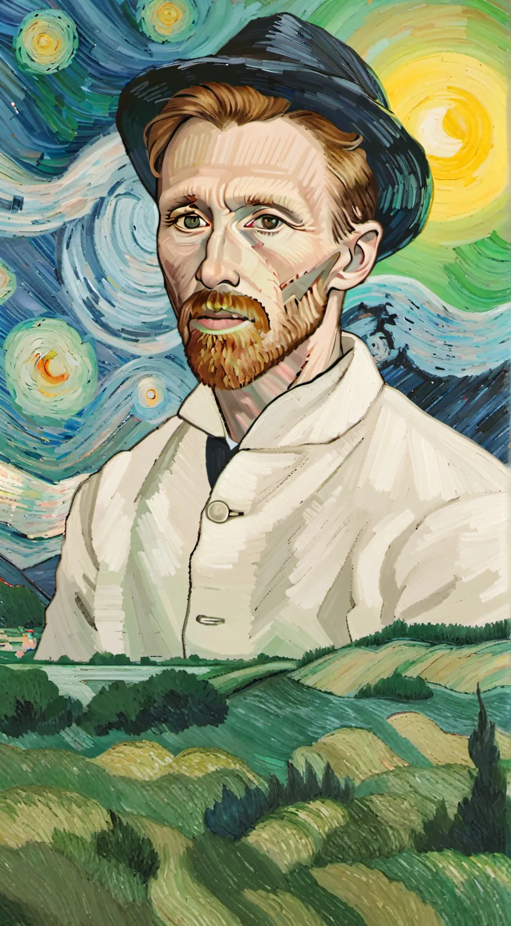 ai character: TALKIE TURBIO- background