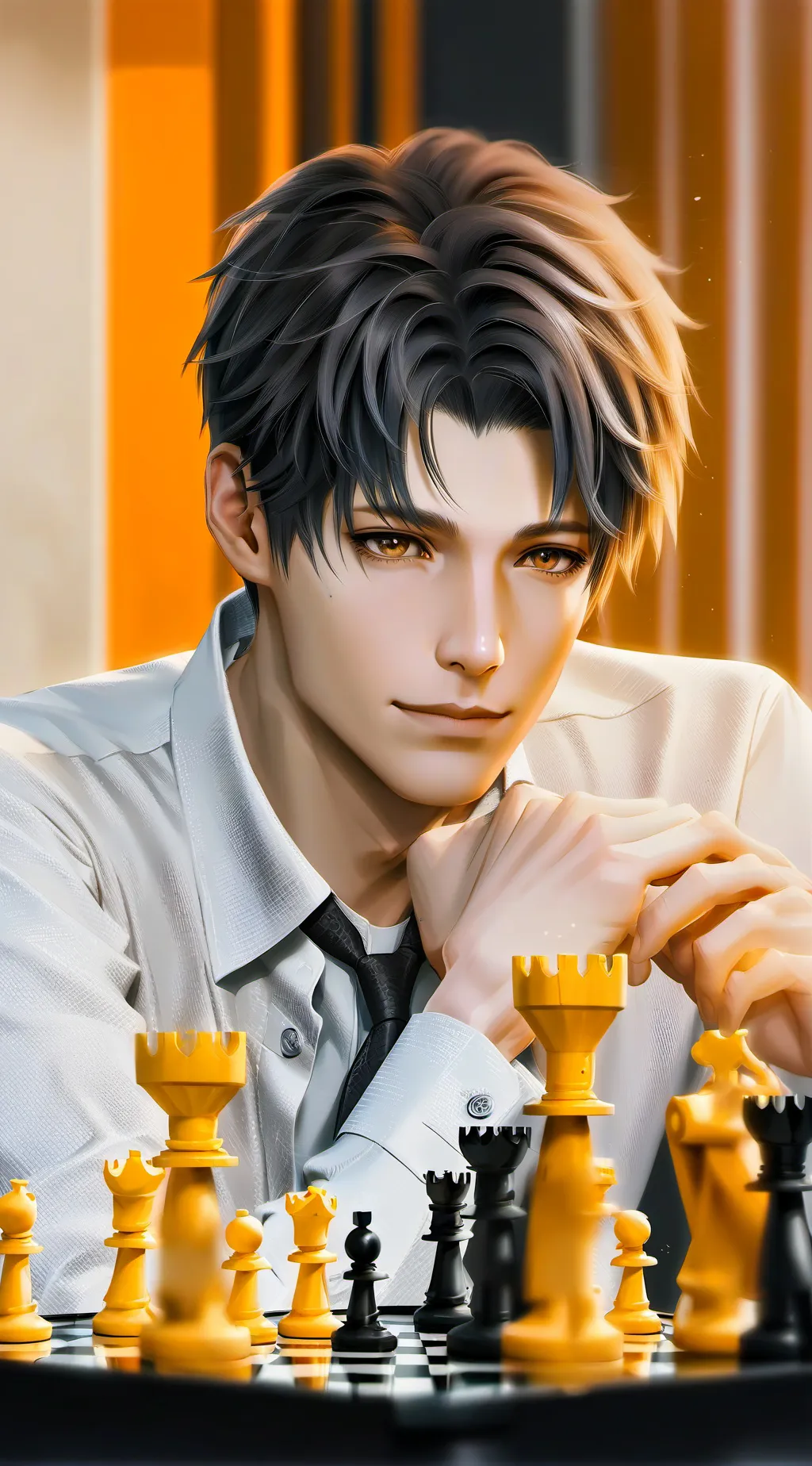 ai character: Adam background