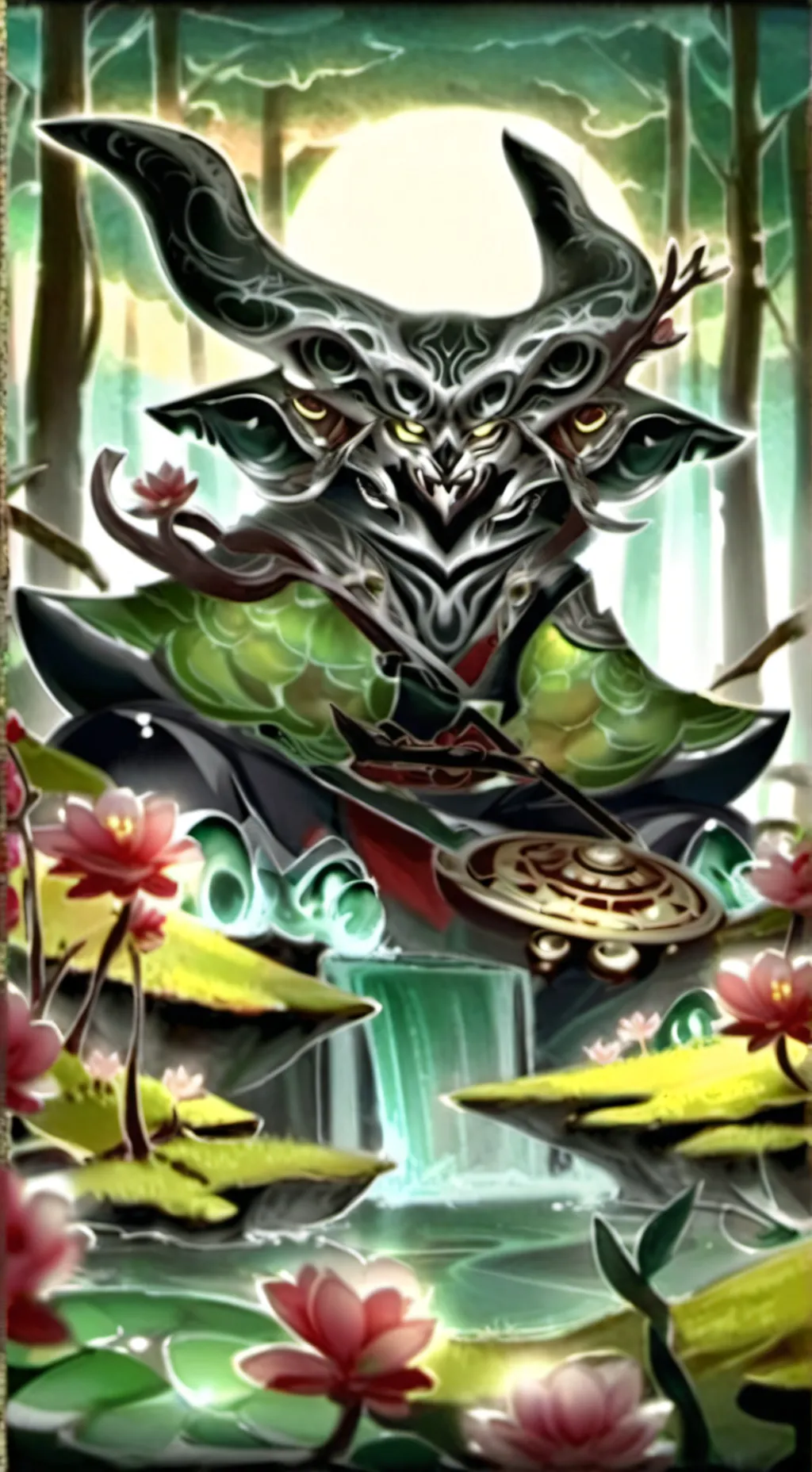 ai character: Gaslight District background