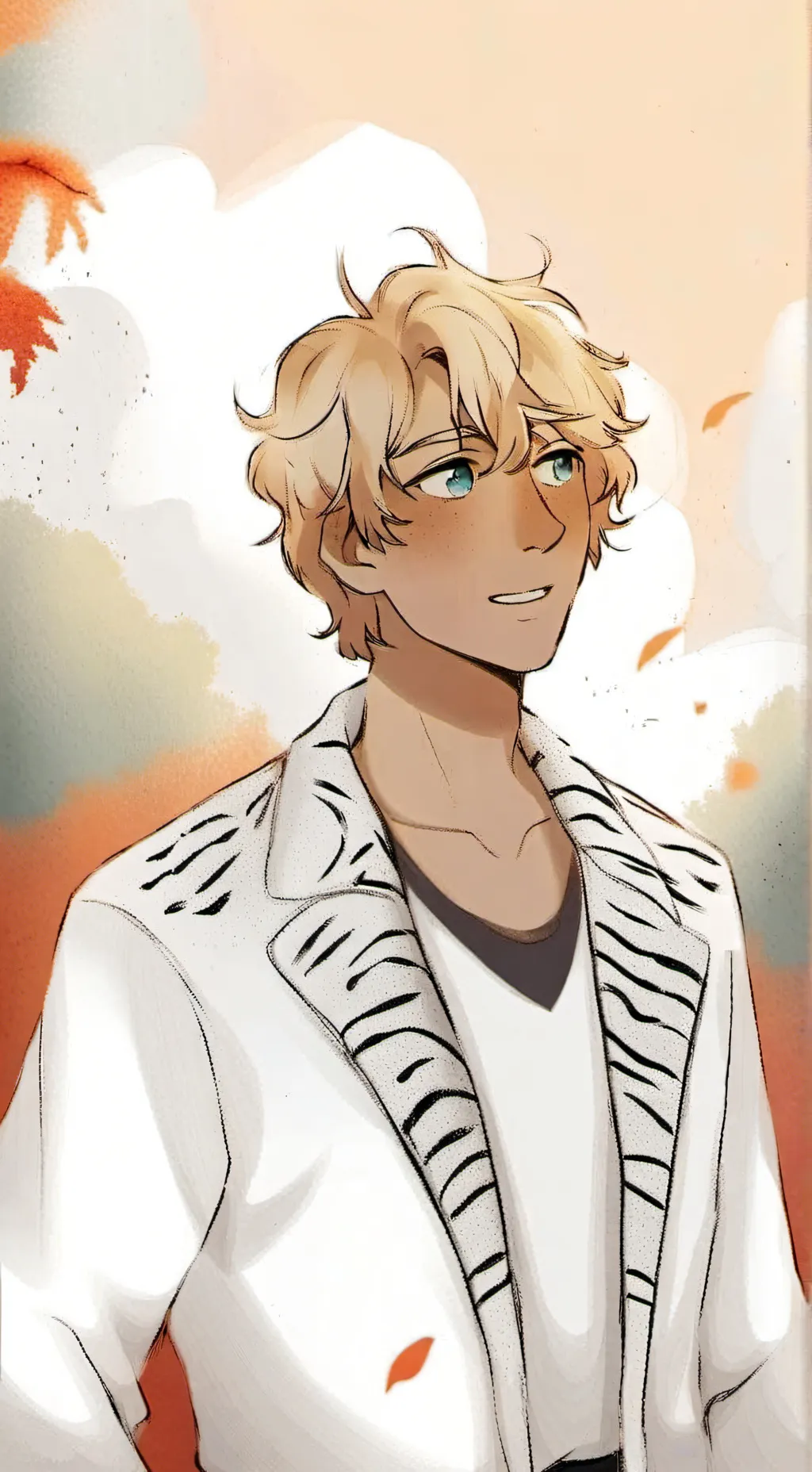 ai character: Will Solaceeee background