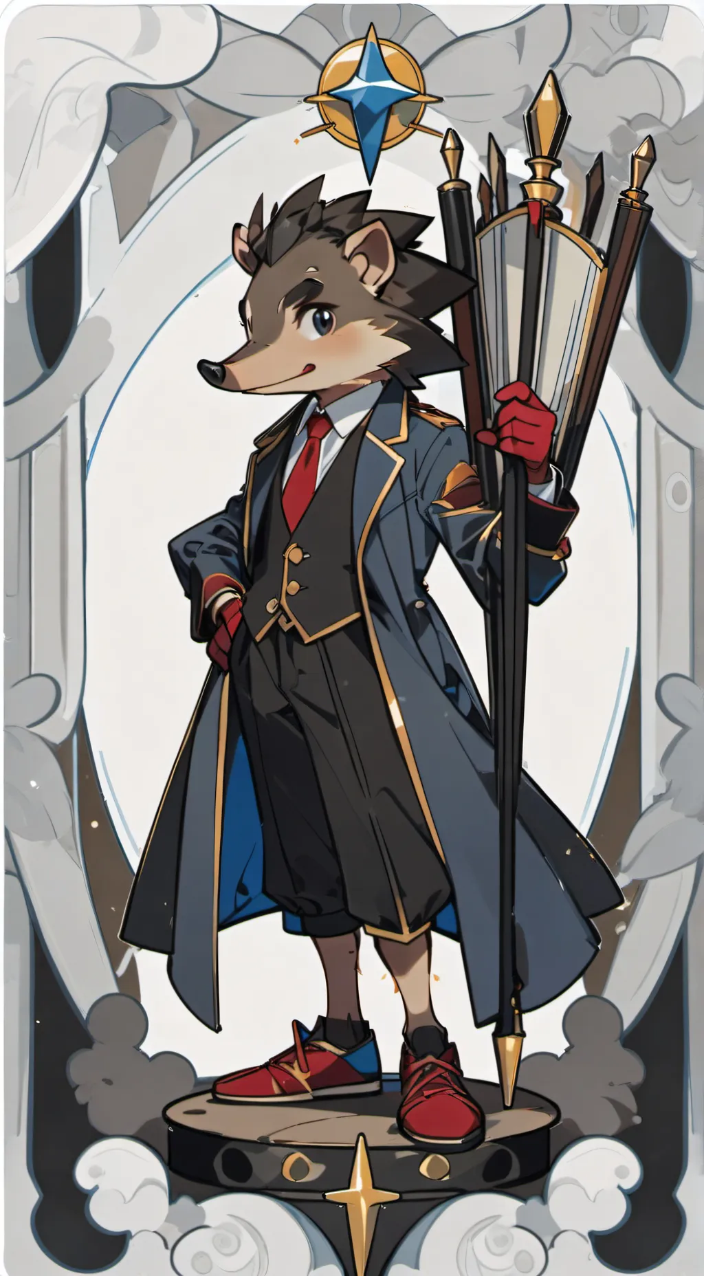 ai character: you vs void  background