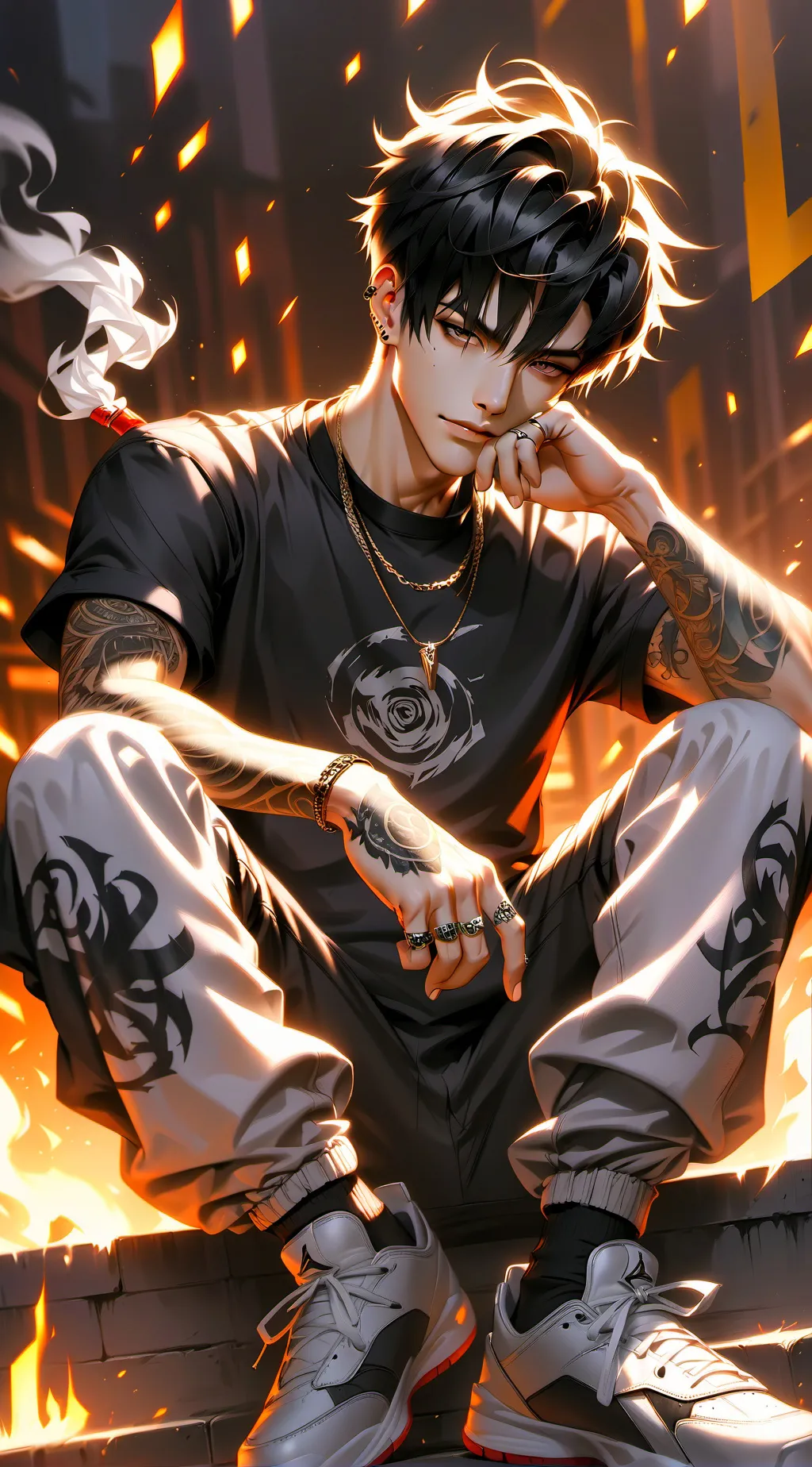 ai character: {🍦}✨ALEX✨{🍦} background