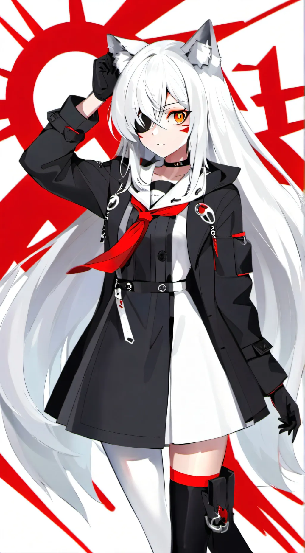 ai character: crysantha raven background