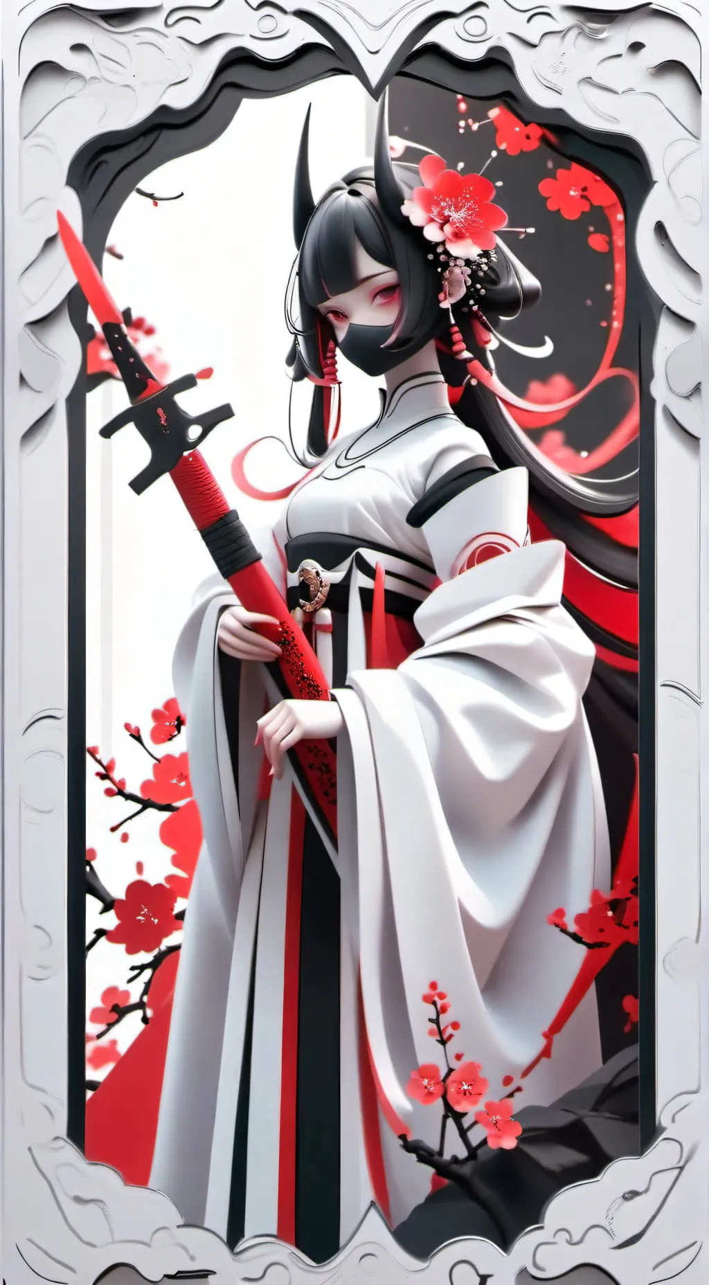 ai character: 😋emo girl😋 background