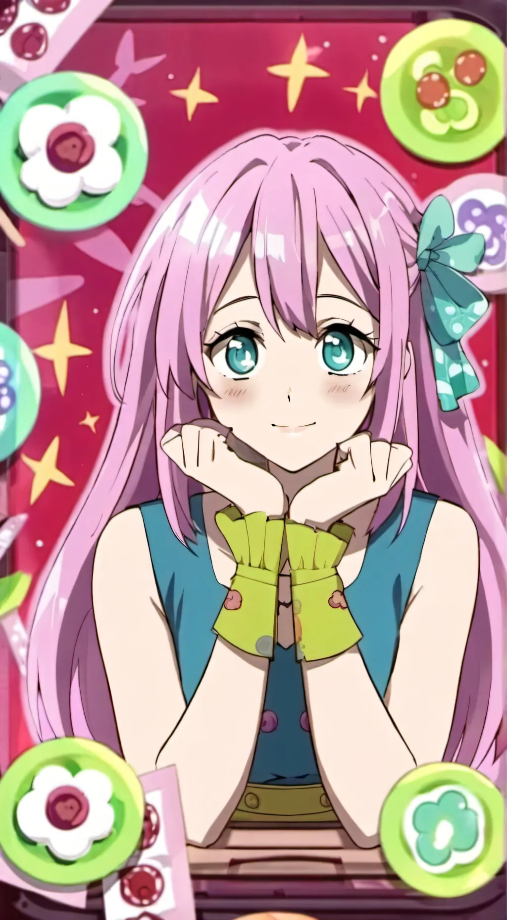 ai character: Mitsuri background